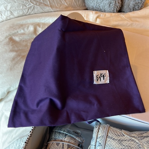 Snake embossed leather Boots NEW - Picture 10 of 10